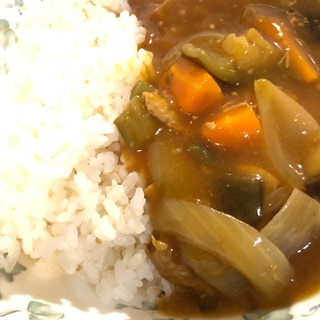 【簡単・スピード】茄子カレー